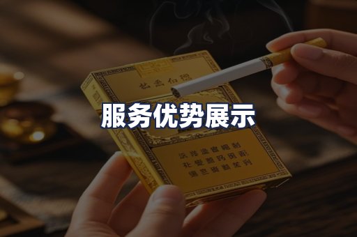 服务优势展示